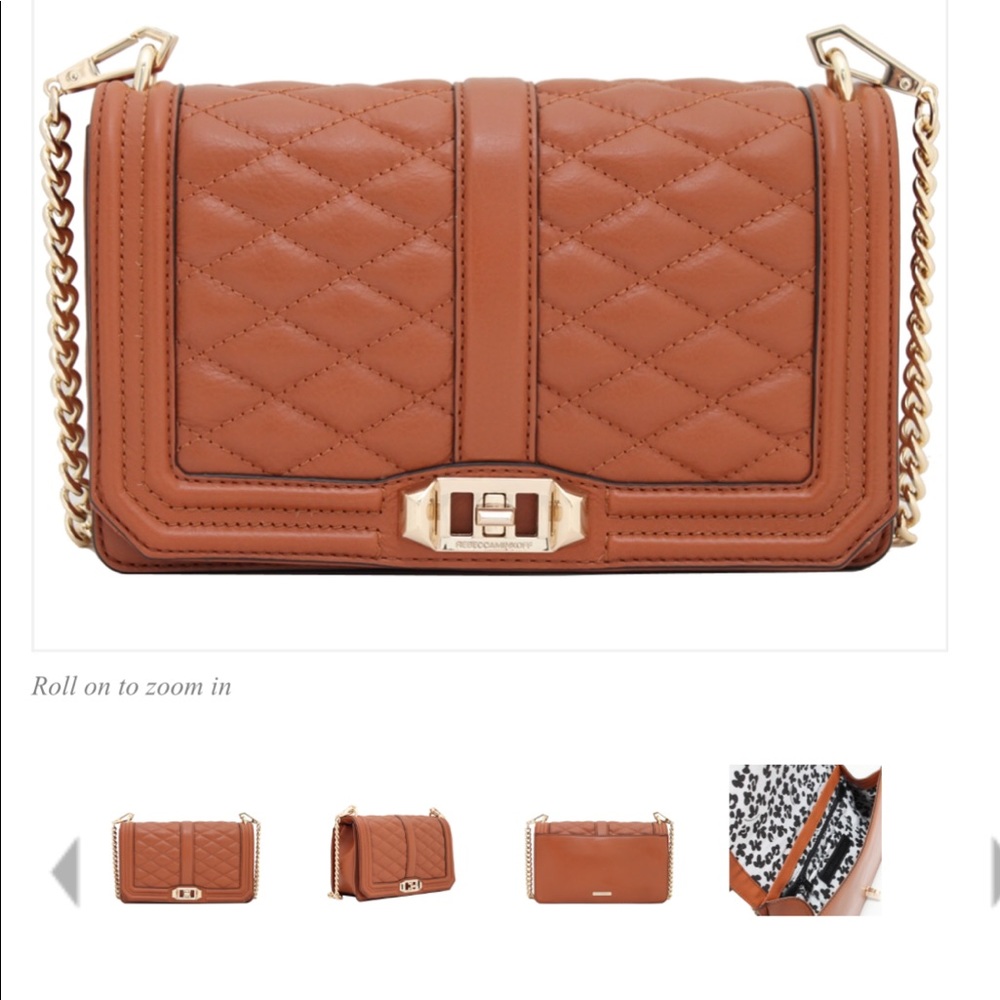 Rebecca Minkoff Love crossbody - Chestnut